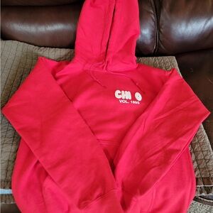 Chi Omega Red Hoodie